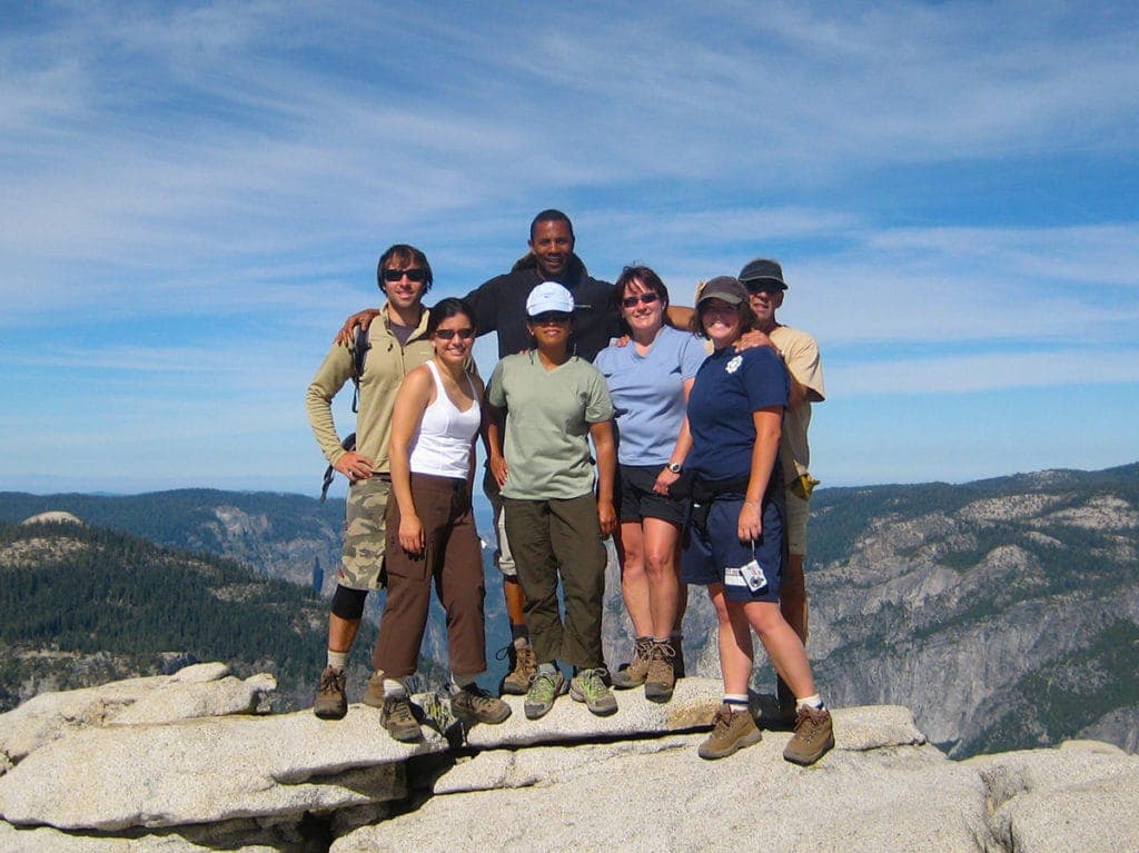 Top of Half Dome Yosemite