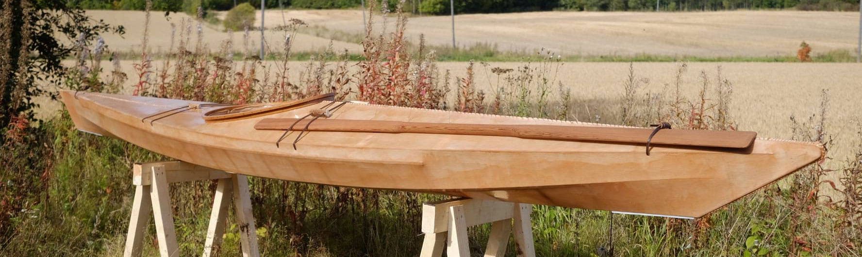 Traditional Kayak Building Adventure Out